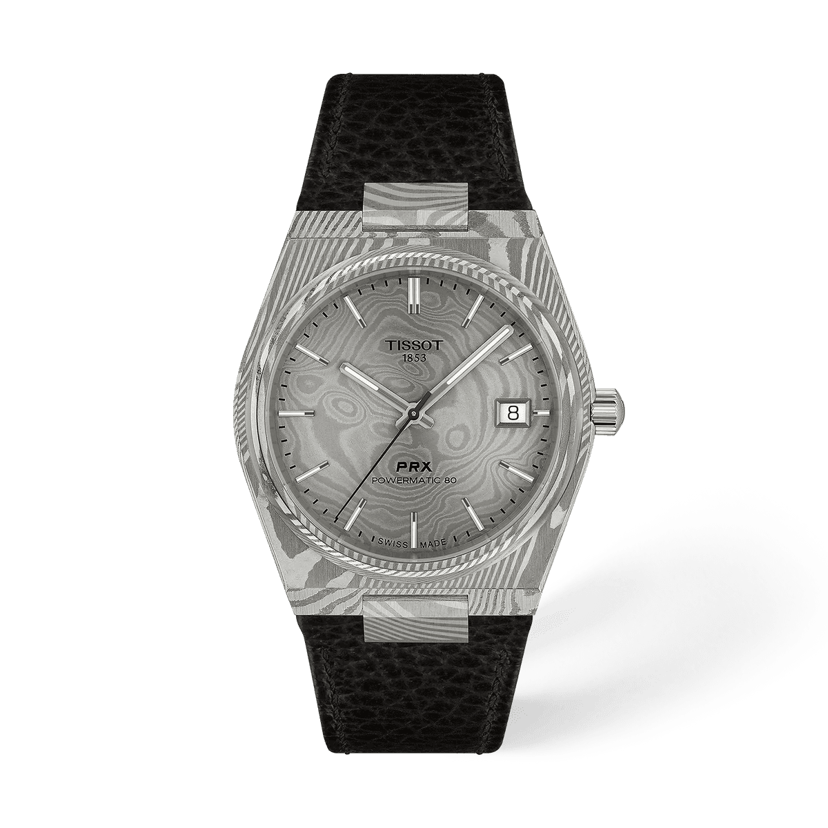 Tissot PRX Damascus Steel 38mm
